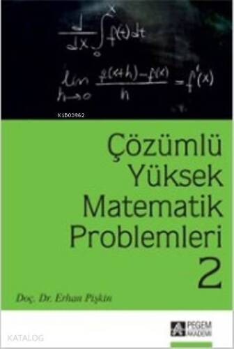 Çözümlü Yüksek Matematik Problemleri 2 - 1