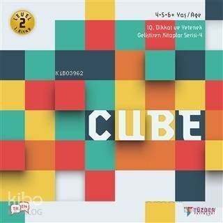 Cube - IQ Dikkat ve Yetenek Geliştiren Kitaplar Serisi 4 (Level 2) - 1