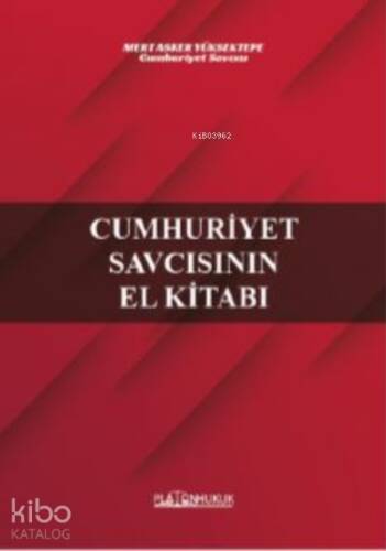 Cumhuriyet Savcısının El Kitabı - 1