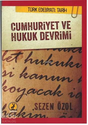 Cumhuriyet Ve Hukuk Devrimi - 1