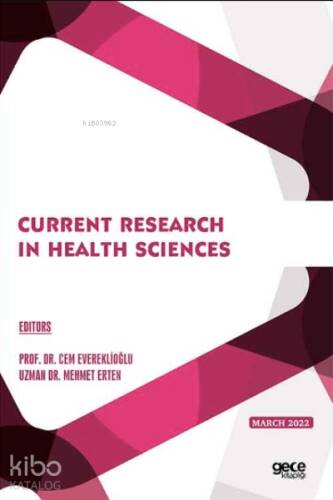 Current Research in Health Sciences / March 2022 - 1