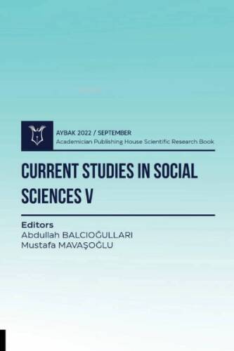 Current Studies İn Social Sciences V ( Aybak 2022 Eylül ) - 1