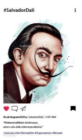 Dali - Bookstagram Defter - 1