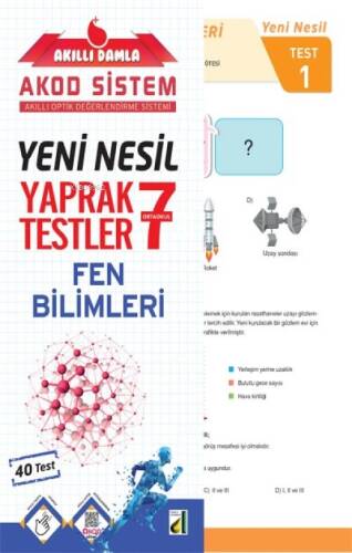 Damla Eğitim Yeni Nesil Fen Bilimleri Yaprak Testler - 7 - 1