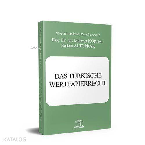 Das Türkische Wertpapierrecht - 1