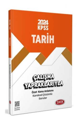 Data Yayınları 2024 KPSS Tarih Çalışma Yapraklarıyla Özet Konu Anlatımı - 1