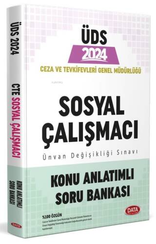 Data Yayınları 2024 Sosyal Çalışmacı Ünvan Değişikliği Sınavı Konu Anlatımlı Soru Bankası - 1