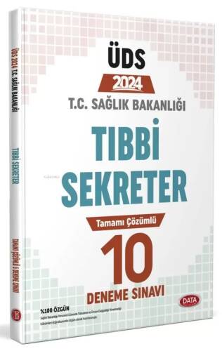 Data Yayınları 2024 T.C. Sağlık Bakanlığı GYS Tıbbi Sekreter Tamamı Çözümlü 10 Deneme Sınavı - 1