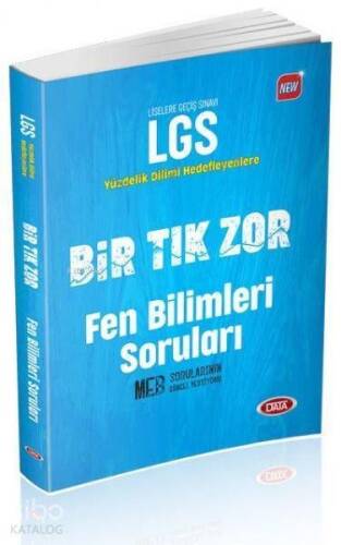 Data Yayınları 8. Sınıf LGS Bir Tık Zor Fen Bilimleri Soruları Data - 1