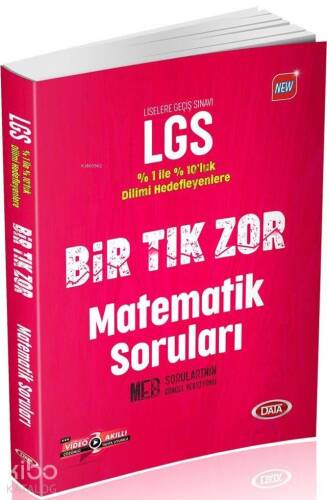 Data Yayınları 8. Sınıf LGS Bir Tık Zor Matematik Soruları Data - 1