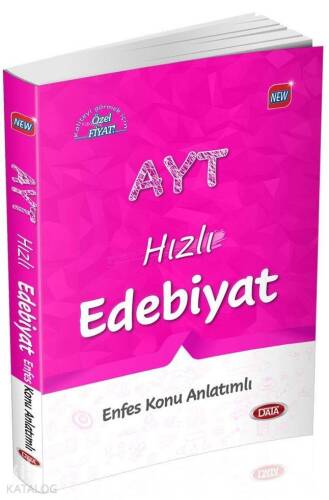 Data Yayınları AYT Hızlı Edebiyat Enfes Konu Anlatımlı Data - 1