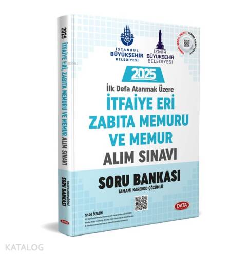 Data Yayınları İtfaiye Eri - Zabıta Memuru ve Memur Alım Sınavı Soru Bankası - Tamamı Çözümlü - 1