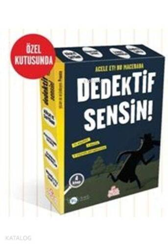 Dedektif Sensin! (Kutulu - 4 Kitap) - 1