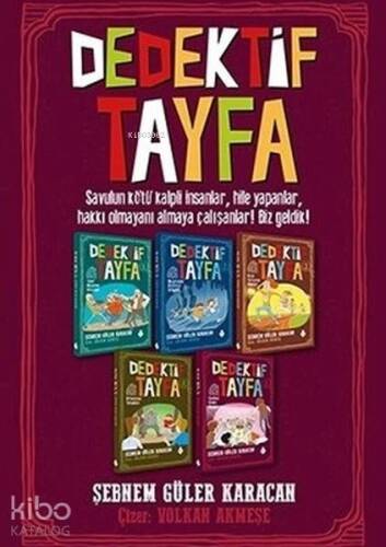 Dedektif Tayfa Seti (5 Kitap Takım) - 1