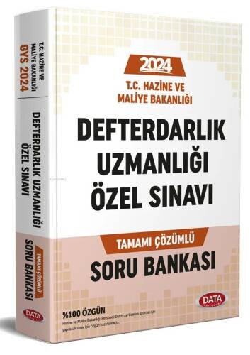 Defterdarlık Uzmanlığı Özel Sınavı Tamamı Çözümlü Soru Bankası - 1