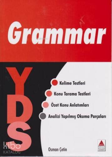 Delta Kültür Yayınları Grammar Tests For YDS Delta Kültür - 1