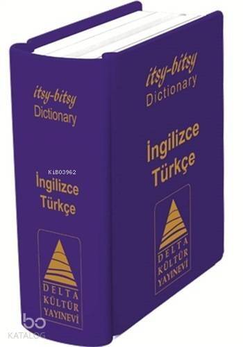 Delta Kültür Yayınları İtsy - Bitsy Dictionary İngilizce - Türkçe Mini Sözlük Delta Kültür - 1