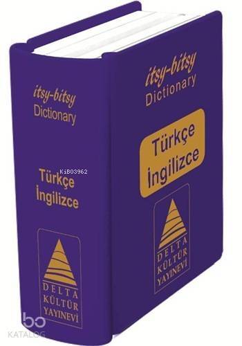 Delta Kültür Yayınları İtsy - Bitsy Dictionary Türkçe - İngilizce Mini Sözlük Delta Kültür - 1