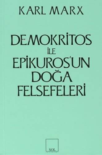 Demokritos ile Epikuros'un Doğa Felsefeleri - 1