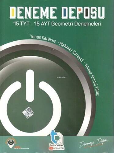 Deneme Deposu TYT AYT Geometri Denemeleri - 1