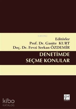 Denetimde Seçme Konular - 1