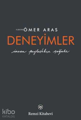 Deneyimler (Ciltli) - 1