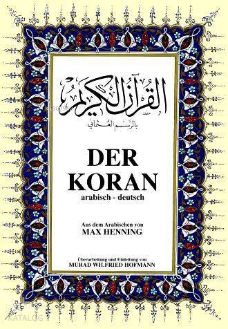 Der Koran; Kur'ân-ı Kerîm ve Almanca Meali (orta boy, şamua kâğıt, ciltli) - 1