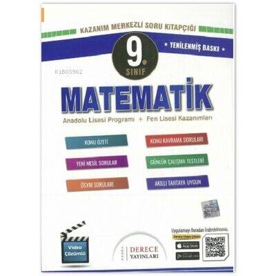 Derece 9.Sınıf Matematik Set - 1