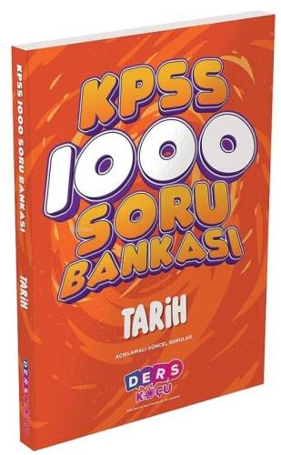 Ders Koçu KPSS Tarih 1000 Soru Bankası Çözümlü Ders Koçu Yayınları - 1