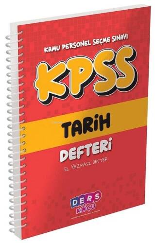 Ders Koçu KPSS Tarih Defteri Ders Koçu Yayınları - 1