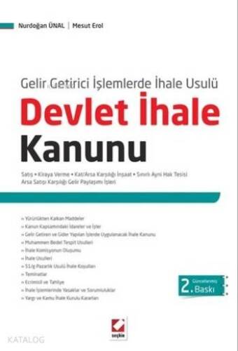 Devlet İhale Kanunu - 1