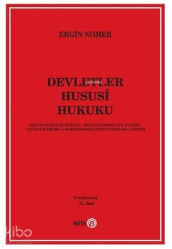 Devletler Hususi Hukuku - 1