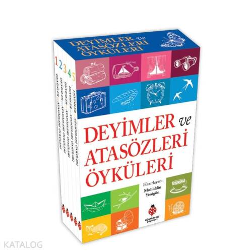 Deyimler ve Atasözleri Öyküleri Seti (5 Kitap Kutulu) - 1