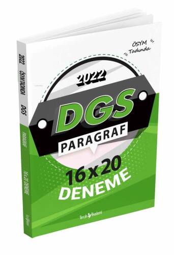 Dgs Paragraf Sözel Bölüm 16X20 Deneme - 1