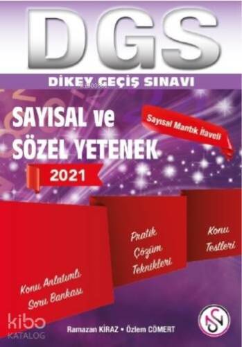 DGS Tek Kitap Sayısal Sözel Yetenek Konu Anlatımlı Soru Bankası - 1