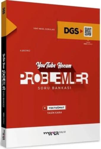 DGS Youtube Hocam Problemler Soru Bankası Marka Yayınları - 1