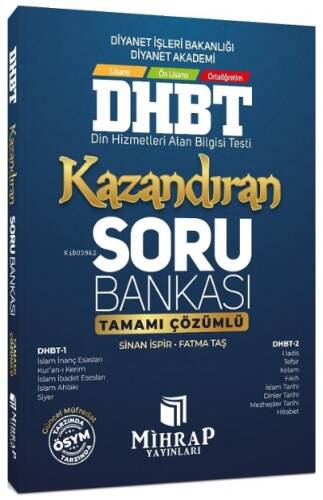 DHBT Kazandıran Soru Bankası Çözümlü - 1