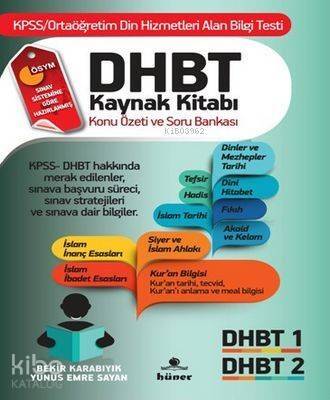 DHBT Sınavı Kaynak Kitabı - 1