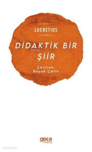 Didaktik Bir Şiir - 1