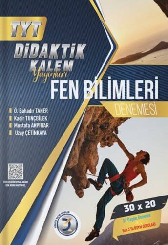 Didaktik Kalem TYT Fen Bilimleri 30 x 20 Denemesi - 1