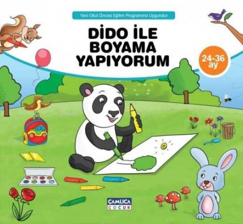 Dido İle Boyama Yapıyorum Boyama Kitabı - 1