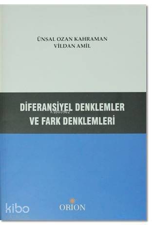 Diferansiyel Denklemler ve Fark Denklemleri - 1