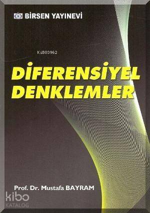 Diferensiyel Denklemler - 1