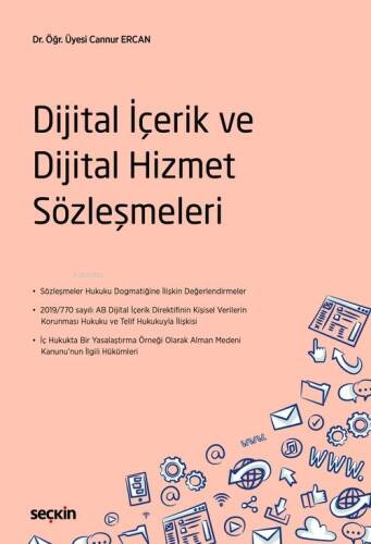 Dijital İçerik ve Dijital Hizmet Sözleşmeleri - 1