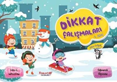 Dikkat Çalışmaları 4. Kitap (Kalem Hediyeli) - 1