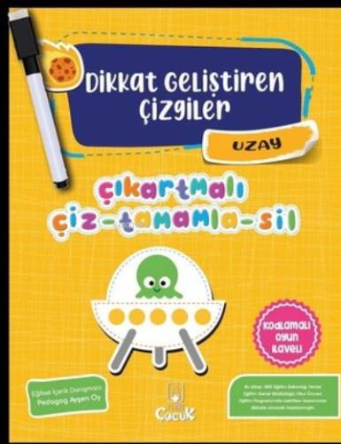 Dikkat Geliştiren Çizgiler-Uzay - 1