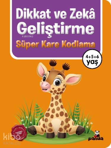 Dikkat ve Zekâ Geliştirme – Kare Kodlama;4+5+6 Yaş - 1