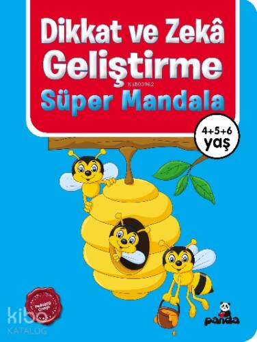 Dikkat ve Zekâ Geliştirme – Süper Mandala;4+5+6 Yaş - 1