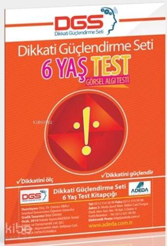 Dikkati Güçlendirme Seti (6 Yaş) Test; Görsel Algı Testi - 1