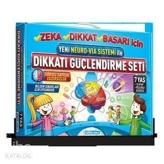 Dikkati Güçlendirme Seti 7 Yaş - Yeni Neuro - Via Sistemi İle - 1